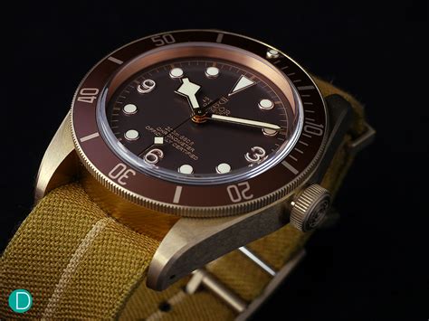 tudor black bay bronze back case